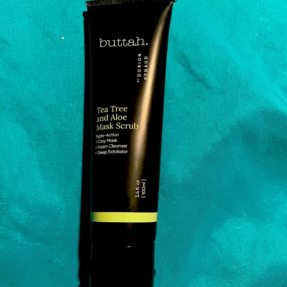 Buttah Tea Tree And Aloe Mask Scrub